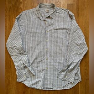 ⚡️MUST GO SALE ⚡️ J.Crew Men's Gingham Shirt - Blue, Green & White